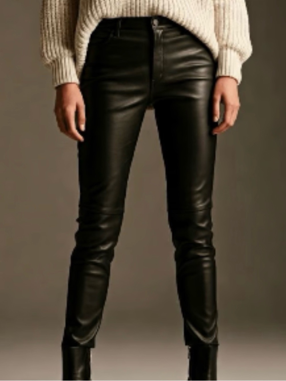 NWT Express Black Coated Skinny Jeans
